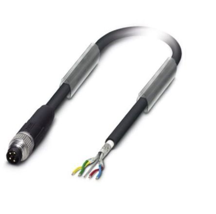 Phoenix Contact Straight Male M8 to Bus Cable, 2m [1543249]; 255-9916