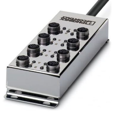 Phoenix Contact Sensor Box, M12, 5 way, 8 port [1555541]; 255-9963