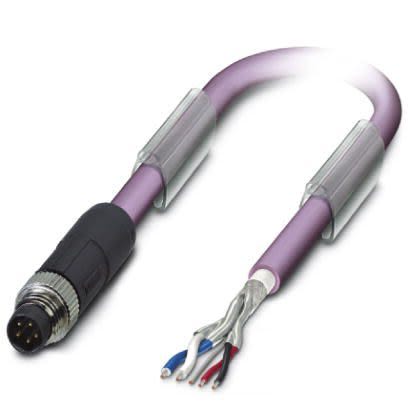 Phoenix Contact Straight Male M8 to Bus Cable, 15m [1575754]; 255-9971