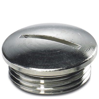 Phoenix Contact, PG13.5, 24mm Hole Diameter, Nickel Plated Brass, Threaded [1674503]; 256-1505