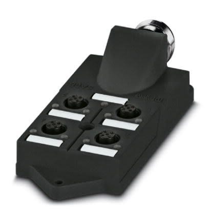 Phoenix Contact Sensor Box, M12, 5 way, 5 port [1692682]; 256-1516