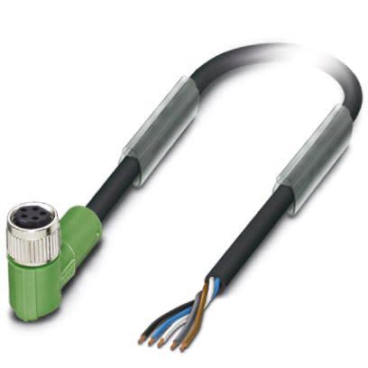 Phoenix Contact Right Angle Female M8 to Unterminated Sensor Actuator Cable, 10m [1404478]; 256-1743