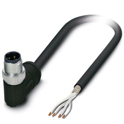 Phoenix Contact Straight Male M12 to Sensor Actuator Cable, 10m [1407316]; 256-1772