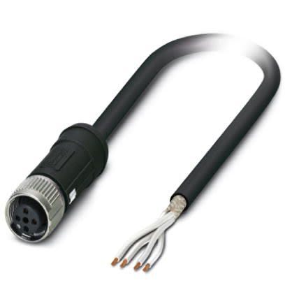 Phoenix Contact Straight Female M12 to Sensor Actuator Cable, 10m [1407319]; 256-1773