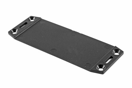 Hammond ABS Plastic, 1.85in W, 125.222mm L for Use with 1591A Enclosure [1591FABK]; 256-3377