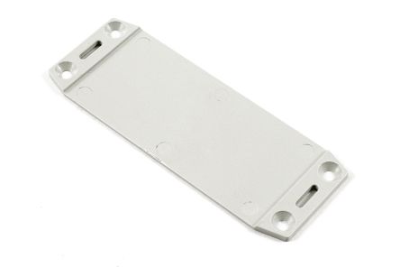 Hammond ABS Plastic Flange, 1.85in W, 125.222mm L for Use with 1591A Enclosure [1591FAGY]; 256-3379
