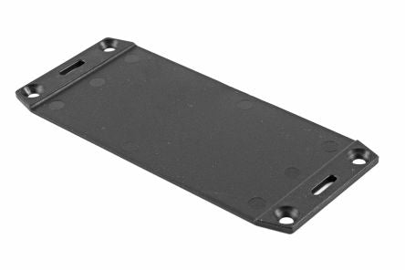 Hammond ABS Plastic Flange, 2.31in W, 137.414mm L for Use with 1591B Enclosure [1591FBBK]; 256-3380