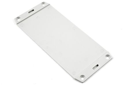 Hammond ABS Plastic Flange, 3.01in W, 177.038mm L for Use with 1591D Enclosure [1591FDGY]; 256-3387