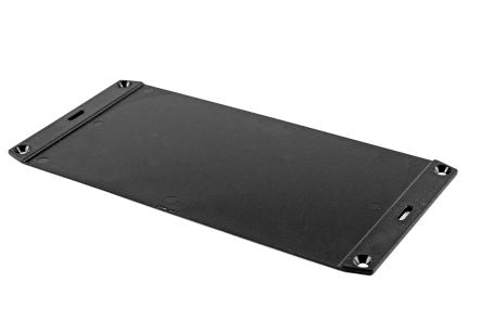 Hammond ABS Plastic Flange, 4.2in W, 219.964mm L for Use with 1591E Enclosure [1591FEBK]; 256-3390