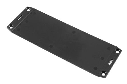 Hammond ABS Plastic Flange, 2.64in W, 190.754mm L for Use with 1591H Enclosure [1591FHBK]; 256-3399