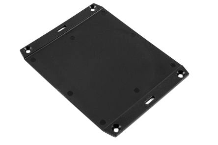 Hammond ABS Plastic Flange, 4.59in W, 145.288mm L for Use with 1591U / V Enclosure [1591FUBK]; 256-3407