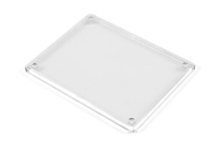 Hammond Polycarbonate Lid, 3.7in W, 121.92mm L for Use with 1591G enclosures [1591GC]; 256-3410