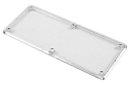 Hammond Polycarbonate Lid, 2.8in W, 165.1mm L for Use with 1591H enclosures [1591HC]; 256-3414