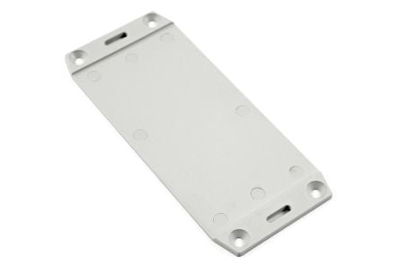Hammond ABS Plastic, 2.31in W, 137.414mm L for Use with 1591B Enclosure [1591FBGY]; 256-3518