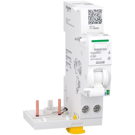 Schneider Electric Acti9 iC60 AFDD Acti 9 Contactor, 2-Pole, 25 A, 1 NO + 1 NC [A9TYAE225]; 256-4061