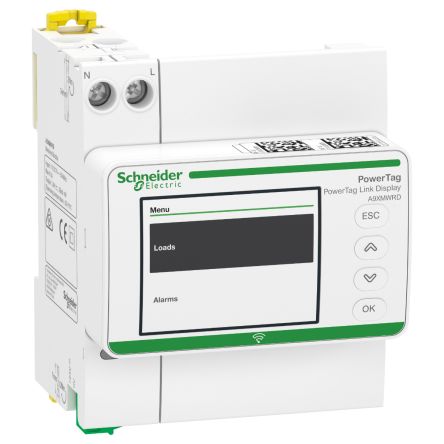 Schneider Electric PowerTag Link Display Power Monitoring Device [A9XMWRD]; 256-4064