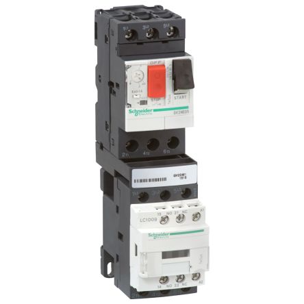 Schneider Electric TeSys Deca Motor Starter, DOL, 24 V [GV2DM107BD]; 256-4142