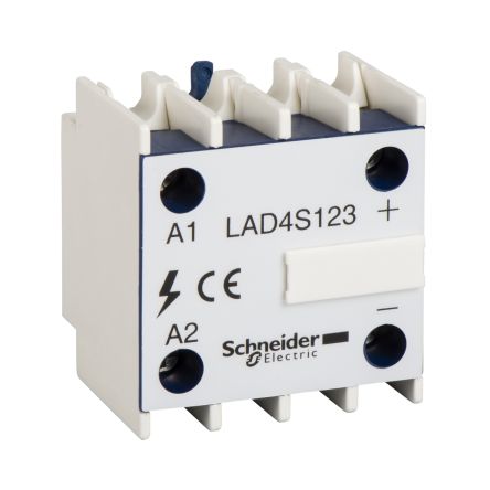Schneider Electric TeSys D LAD4 Contactor, 1 NO + 1 NC [LAD4S123]; 256-4213
