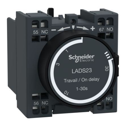Schneider Electric TeSys Deca Auxiliary Contact Block for use with Star Delta Starter [LADS23]; 256-4238