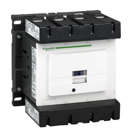 Schneider Electric TeSys D LC1D Contactor, 4-Pole, 115 A, 1 NO + 1 NC [LC1D115004Q5]; 256-4267