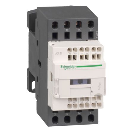 Schneider Electric TeSys D LC1D Contactor, 230 V ac Coil, 2-Pole, 25 A, 1 NO + 1 NC [LC1D2583P7]; 256-4327