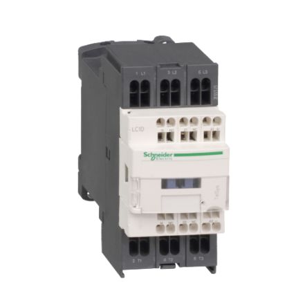 Schneider Electric TeSys D LC1D Contactor, 48 V Coil, 3-Pole, 38 A, 1 NO + 1 NC [LC1D383E7]; 256-4349