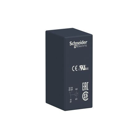 Schneider Electric Harmony Relay RSB Series Interface Relay, Plug In, SPDT, 16A Load [RSB1A160U7]; 256-4748