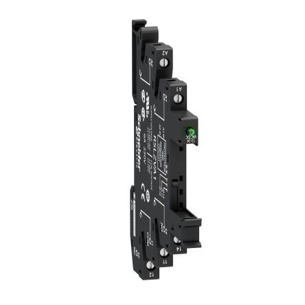 Schneider Electric Harmony Relay RSL 48 - 60V ac/dc DIN Rail Relay Socket [RSLZVA2]; 256-4756
