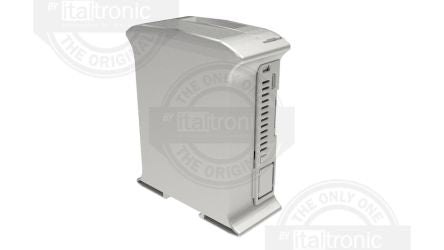Italtronic Solid Top Enclosure Type, ABS, Polycarbonate DIN Rail Enclosure Kit [10.0052450.RPI]; 256-4963