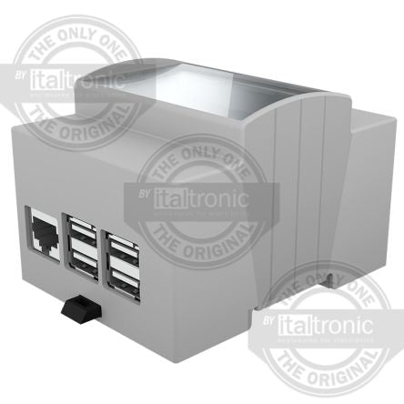 Italtronic Enclosure for Odroid C1+/C2, Grey [25.0410000.OCP]; 256-4969