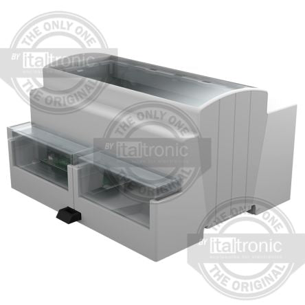 Italtronic Enclosure for Arduino yun, Grey [25.0612000.YUN]; 256-4977