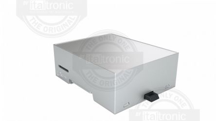 Italtronic Solid Top Enclosure Type, ABS, Polycarbonate DIN Rail Enclosure Kit [33.0414000.RPZ]; 256-4985