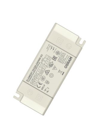 Osram LED Driver, 21 → 40V Output, 24W Output, 150 → 1050mA Output, Constant Current [ELEMENT-25/220-240/600-G3]; 256-5087