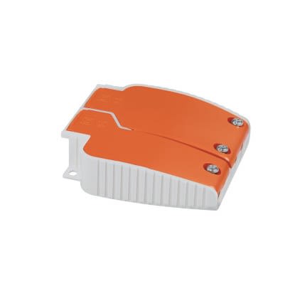 Osram Orange/White Stripe Plastic cable clamp [OT-CABLE-CLAMP-A-STYLE-TL]; 256-5093