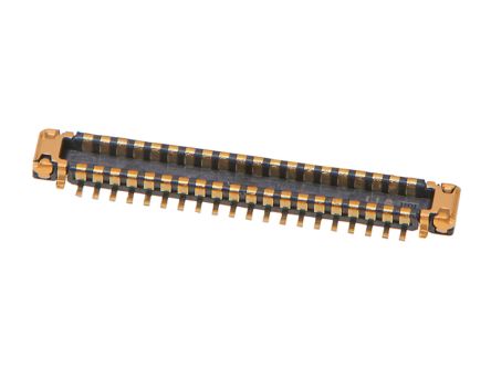 Molex SlimStack Series Straight Surface PCB Header, 40 Contact(s), 0.35 mm Pitch, 2 Row(s), Unshrouded [216701-0409]; 256-5276