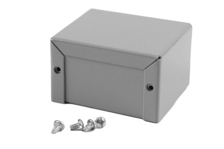 Hammond Aluminium Enclosure, 69 x 56 x 41mm [1411B]; 256-5450