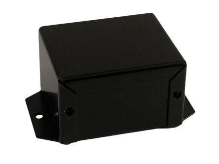 Hammond Aluminium Enclosure, 127 x 56 x 56mm [1411FBKBK]; 256-5469