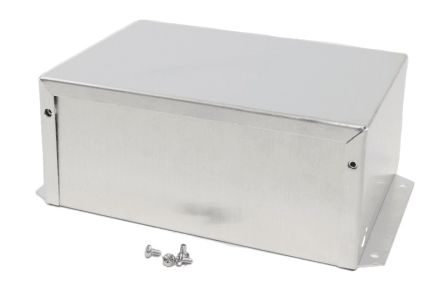 Hammond Aluminium Enclosure, 178 x 127 x 76mm [1411FBQU]; 256-5478