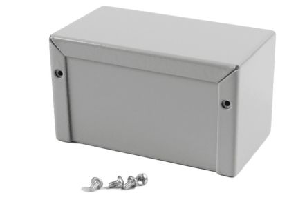 Hammond Aluminium Enclosure, 127 x 76 x 56mm [1411N]; 256-5500
