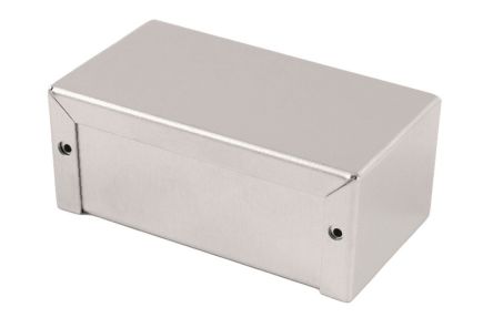 Hammond Aluminium Enclosure, 127 x 76 x 56mm [1411NU]; 256-5501