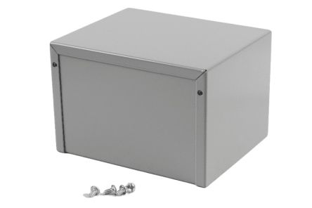 Hammond Aluminium Enclosure, 152 x 127 x 102mm [1411P]; 256-5502