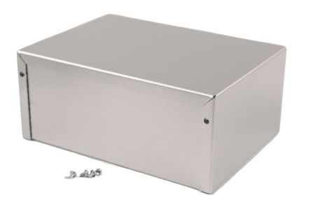 Hammond Aluminium Enclosure, 178 x 127 x 76mm [1411QU]; 256-5507