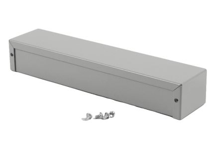 Hammond Aluminium Enclosure, 254 x 56 x 41mm [1411T]; 256-5516