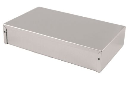 Hammond Aluminium Enclosure, 406 x 203 x 76mm [1411YU]; 256-5529