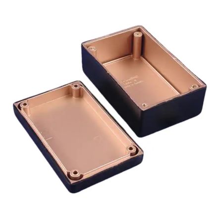Hammond Plastic General Purpose Enclosure, 4.1 x 2.6 x 1.3in [1594RCBK]; 256-5534