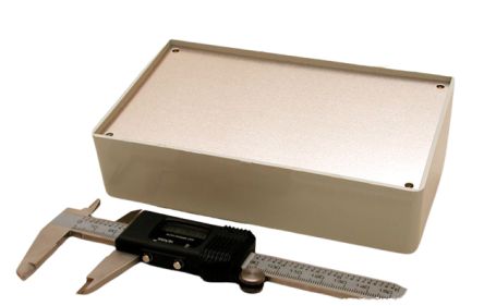Hammond Plastic General Purpose Enclosure, 3.78 x 6.35 x 2.28in [1595CGY]; 256-5537