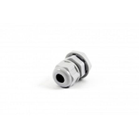 Hammond 1427NCG Series Grey Nylon Cable Gland, M20 Thread, 6mm min., 12mm max., IP68 [1427NCGM20G]; 256-5613