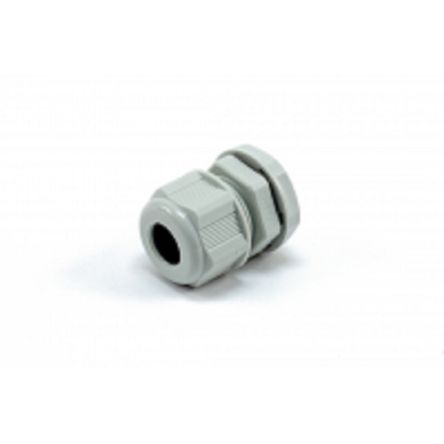 Hammond 1427NCG Series Grey Nylon Cable Gland, PG11 Thread, 5mm min., 10mm max., IP68 [1427NCGPG11G]; 256-5627