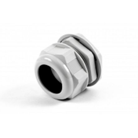 Hammond 1427NCG Series Grey Nylon Cable Gland, PG42 Thread, 32mm min., 38mm max., IP68 [1427NCGPG42G]; 256-5647