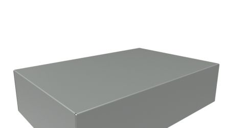 Hammond Steel Chassis, 8in W, 304.8mm L For Use With 1441 Series [1441-24]; 256-5702